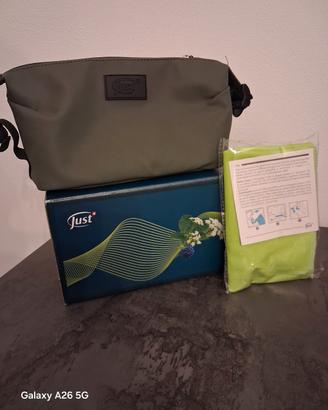Just  Beauty Case uomo +Telo rinfrescante 