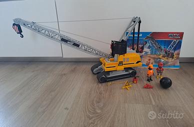 Playmobil gru con braccio demolitore