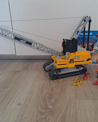 Playmobil gru con braccio demolitore