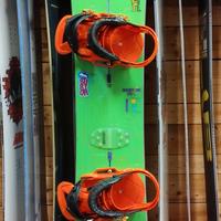 snowboard Burton Fix 158 con attacchi Custom L