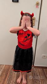 Vestito carnevale Streghetta 7-10 anni