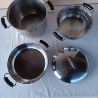 pentole in acciaio inox 