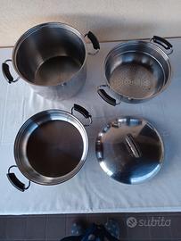 pentole in acciaio inox 