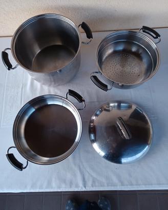 pentole in acciaio inox 