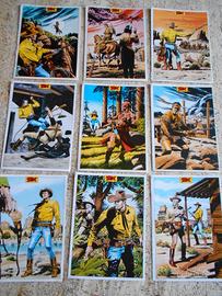 TEX LE GRANDI STORIE e  CARTOLINE NUOVA RISTAMPA