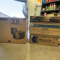 Amplificatore-casse-lettore cd- lettore dvd