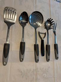 Set Utensili cucina ikea acciaio inox