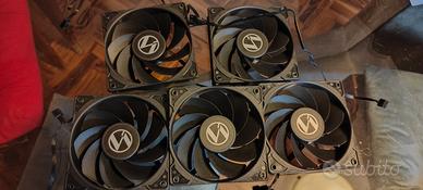 set 5 ventole lian li 120mm