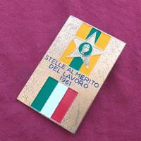 Distintivo Centenario Stelle Merito Lavoro 1961