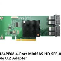 Ceacent pcie ANU24PE08 PLX8724 SFF8643 NVMe