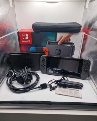 Nintendo Switch 32GB Nera Modello V1 Completa
