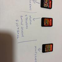 Minecraft, Mario Kart e Mario football