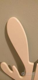 Appendiabiti in legno a forma di albero