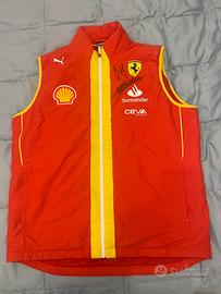 Smanicato Ferrari Puma autografato