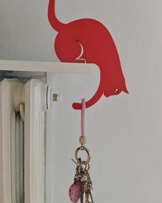 Appoggia Chiave A Forma Di Gatto