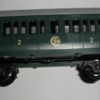 N° 1 modellino di Vagone  ferroviario passeggeri