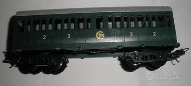 N° 1 modellino di Vagone  ferroviario passeggeri