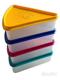 Tupperware contenitore triangolo formaggio torte