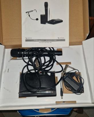 Radiomicrofono wireless proel rm100 vhf