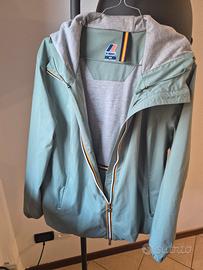 Way leggera impermeabile/antivento con cappuccio