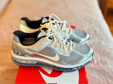 Scarpe Nike air max Silver metallic