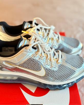 Scarpe Nike air max Silver metallic