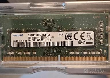 RAM notebook 8GB DDR4 PC4-2666 Samsung