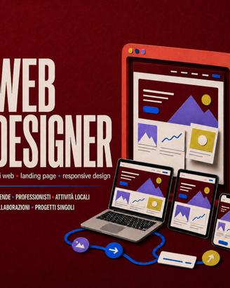 WEB DESIGNER - siti web, landing page e altro