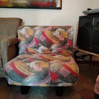 Poltrona imbottita vintage
