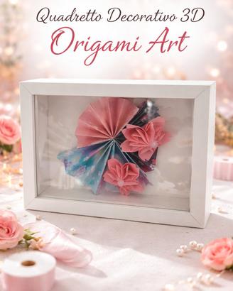Quadretto Origami Art - Pezzo Unico 