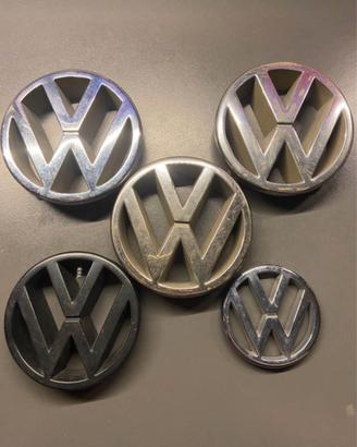 Stemmi VW Golf vintage - 5 pezzi