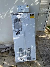 Cassetta per wc sospeso prevista pure viega