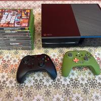Xbox one 500 gb + 2 controller + 10 giochi