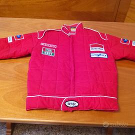 giacca pilota RED QUILTED 