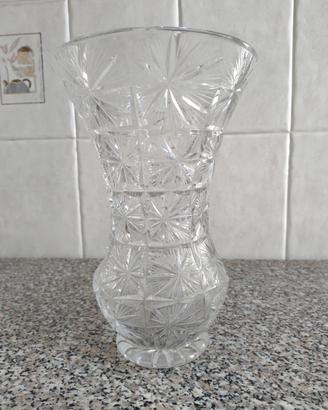 Vaso in cristallo vintage