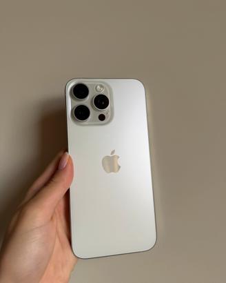 Iphone 15 Pro Max Bianco Titanio