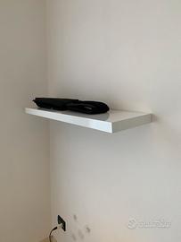 Mensole laccate bianche