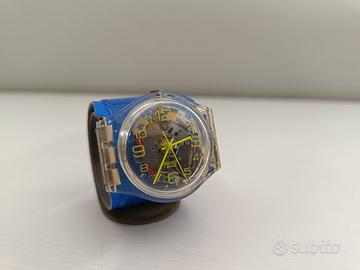 Swatch "Snap it on" blu primavera GK348D