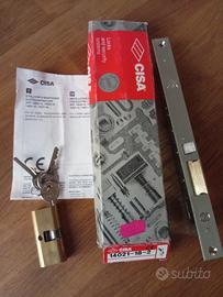 Elettroserratura CISA 14021-18-2 con cilindr ovale