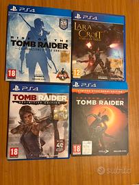 4 Tomb Raider per PS4
