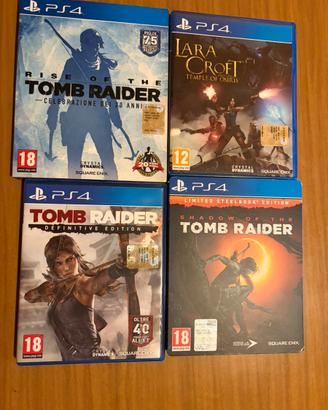 4 Tomb Raider per PS4