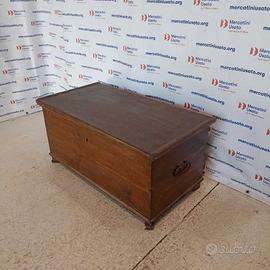 Baule Cassapanca Antica Legno massello