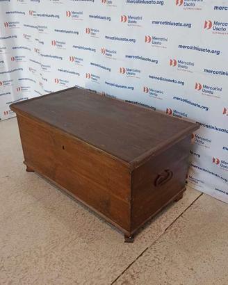 Baule Cassapanca Antica Legno massello
