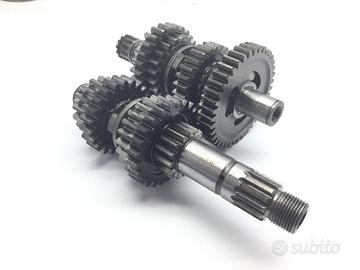 KAWASAKI KLR 600 ALBERI CAMBIO COMPLETI DI INGRANA