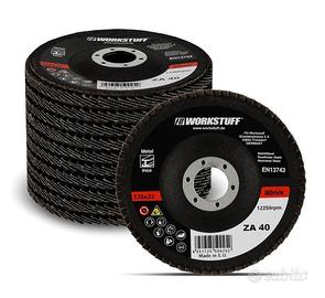 Dischi lamellari 10 pezzi diametro di 125 mm inox