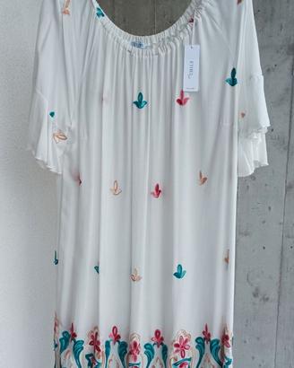 Vestito Floreale, Fluente, Leggero - 54 - NUOVO