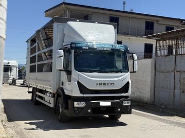 Eurocargo 160e28 e6 centina e sponda mt 7.06 2019