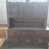 credenza stile val varaita (solo parte superiore)