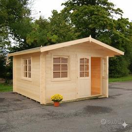 CASETTA DI LEGNO ALASKA1 380x380x263HCM spess.70mm