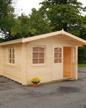 CASETTA DI LEGNO ALASKA1 380x380x263HCM spess.70mm